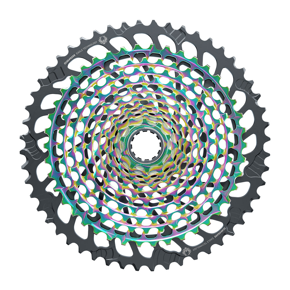 SRAM XG-1299 XX1 Eagle™ 12spd 10-52t Cassette - Rainbow